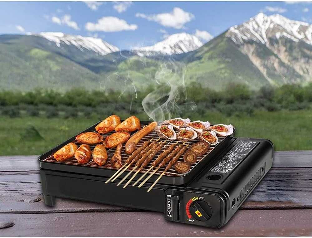 Грил/Скара на газ Camping BBQ Set,НОВО