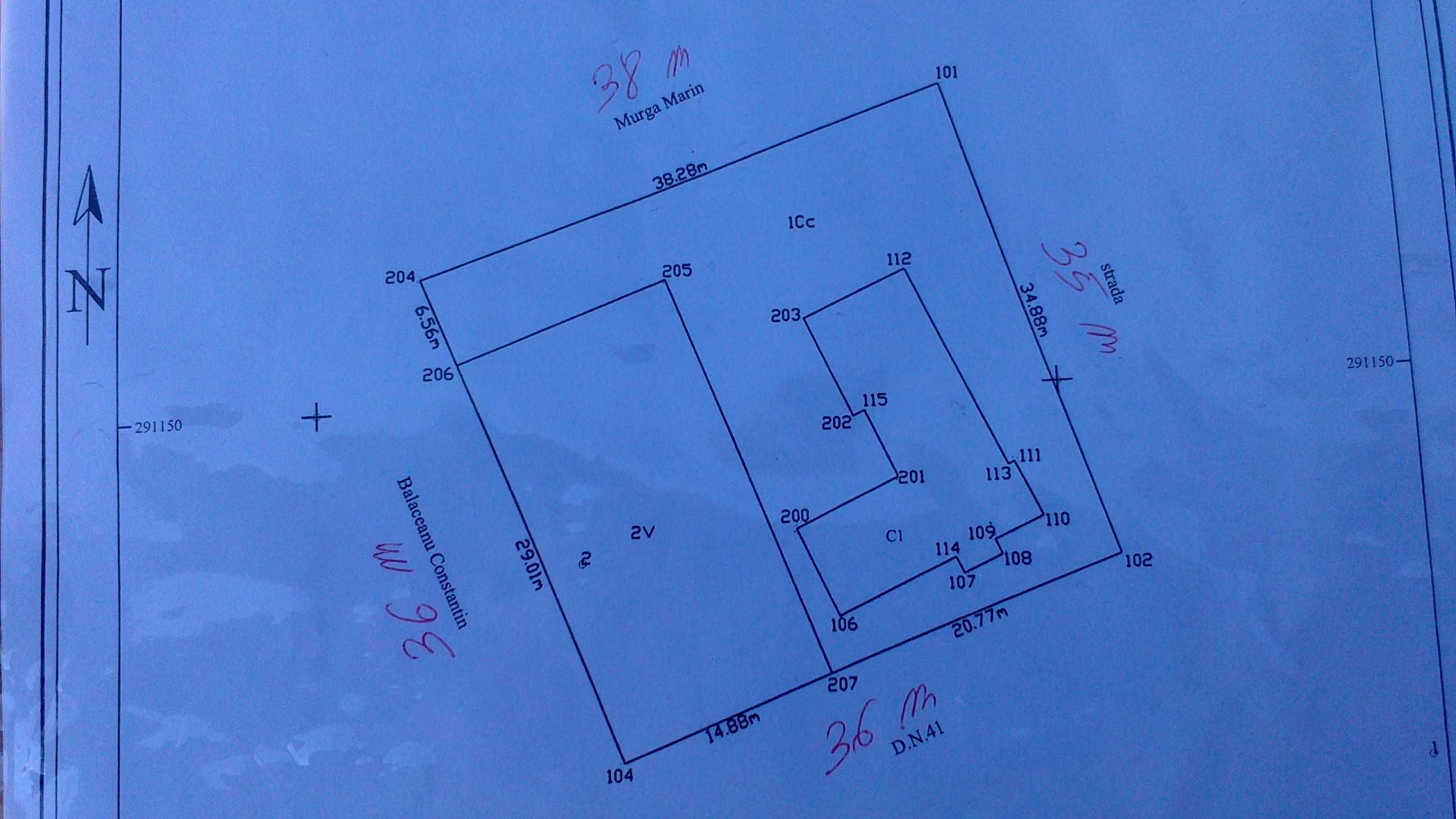 Teren 1369 m2 , Vad Comercial , Casa