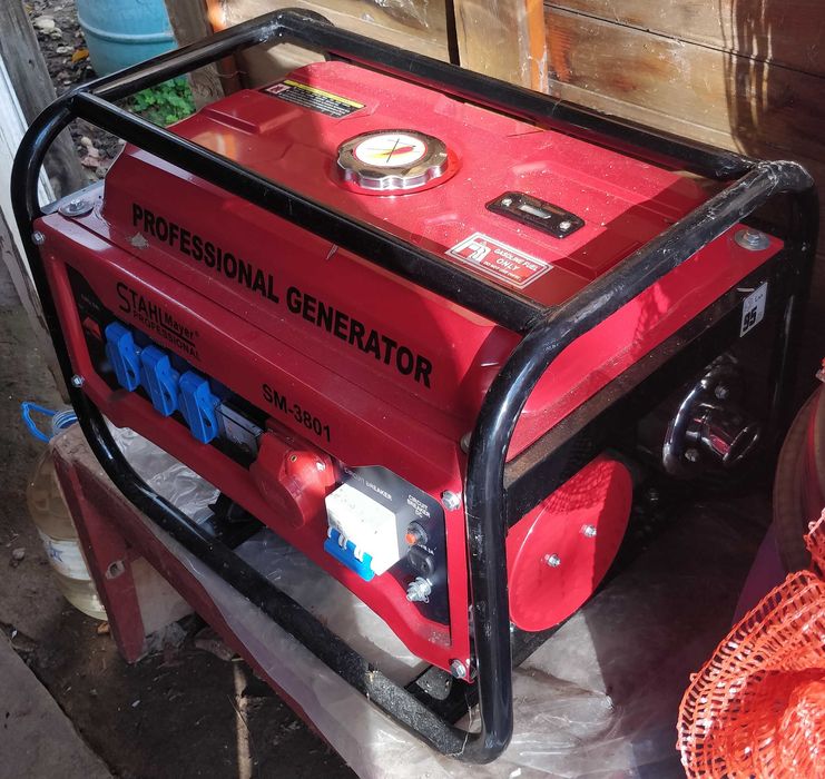 Трифазен Четиритактов Генератор За Ток 3,8KW – Агрегат Stahlmayer