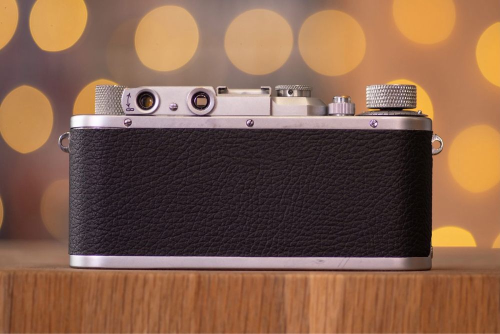 Leica III фотоапарат + Leica 5cm f/3.5 Elmar обектив