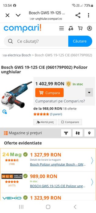 Flex Bosch cu variator