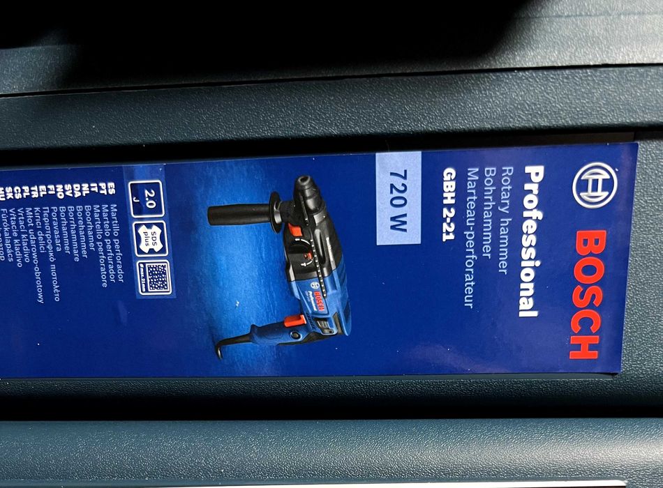Bormasina cu percutie Bosch GBH 2-21 720W SDS PLUS Noua