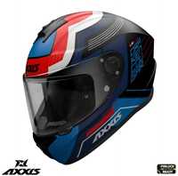 Casca integrala moto Axxis model Draken S Cougar  albastru mat