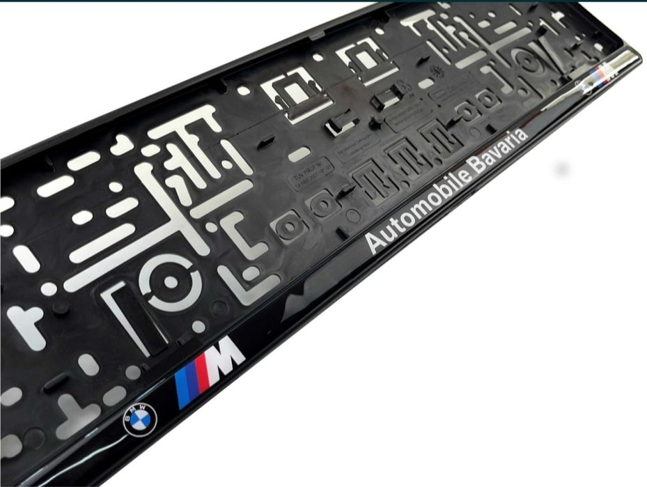Set Suport Numar  Inmatriculare BMW Original