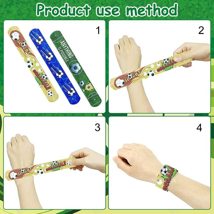 Petrecere Copii fotbal brățări decorațiuni tatuaje temporare