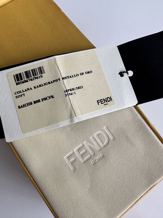 Lant Fendi original cumparat din Dubai Mall