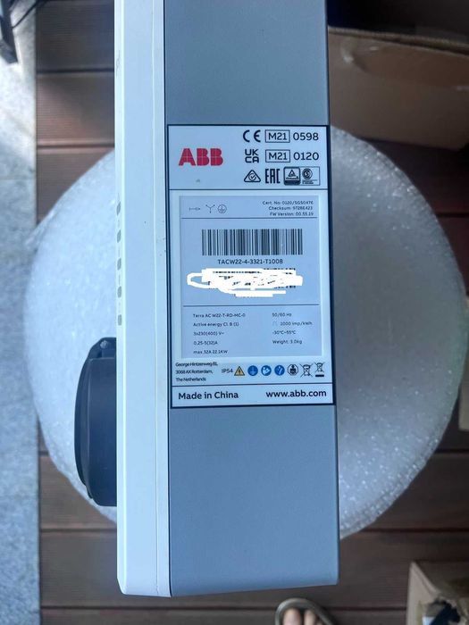 ABB Wallbox 22KW зарядна станция като нова