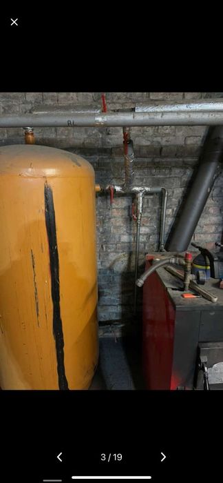 Vind centrala din fontă 35 kw pe lemne