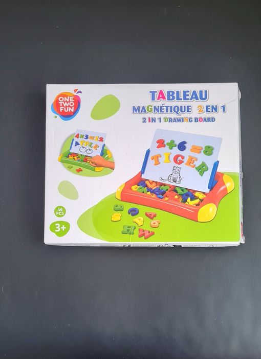 Joc educativ cu numere si litere cu magnet