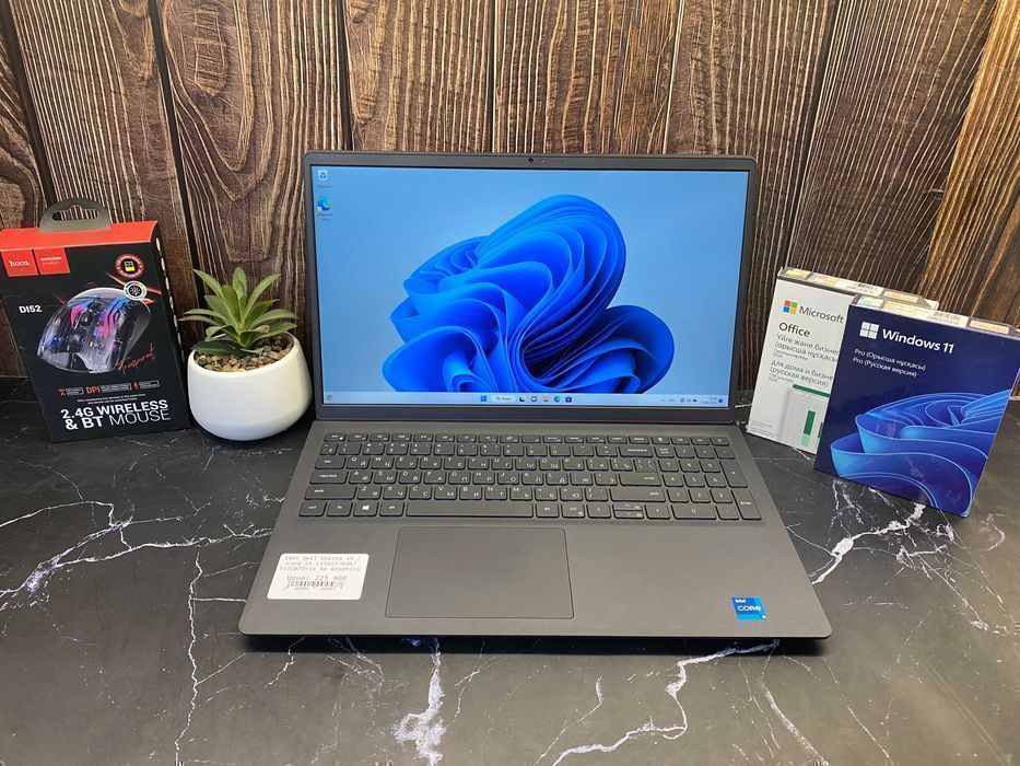 Ноутбук Dell Vostro 15 - Core i5-1135G7 / 8GB / 512GB SSD / 15.6" IPS