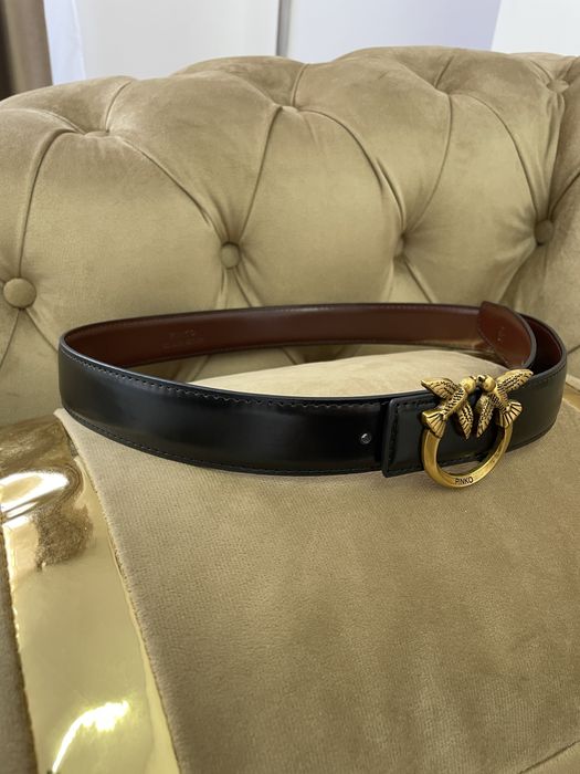 Curea Pinko negru-auriu