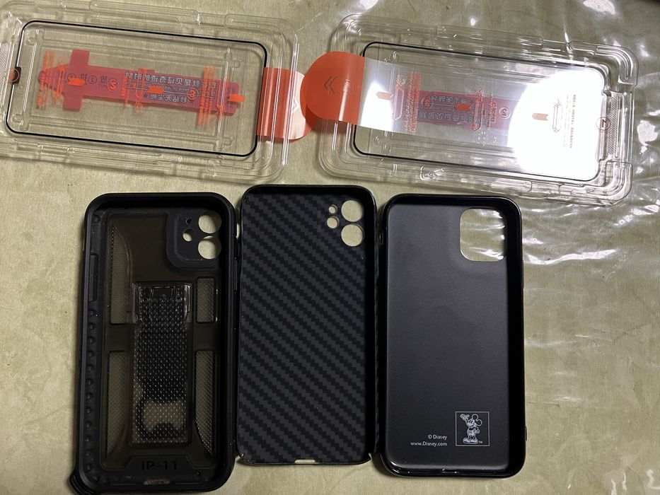 Кейс и протектор iphone 11