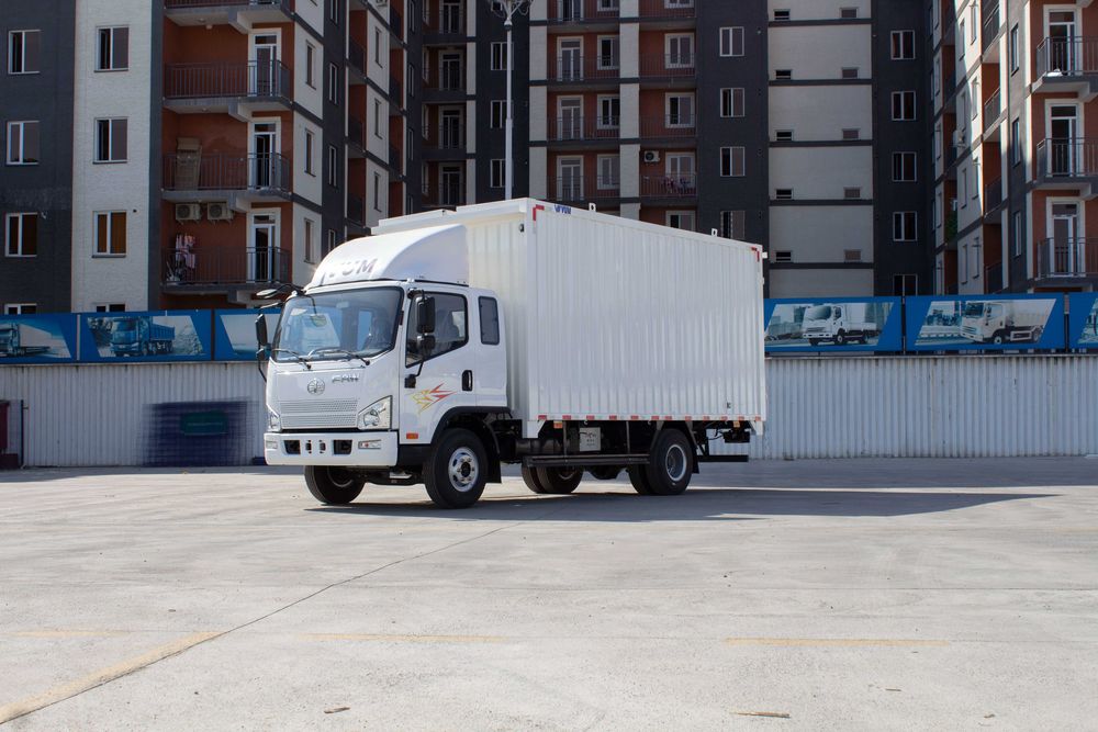 Автофургон цельнометаллический (бабочка) FAW Tiger V, (24,6 м³)