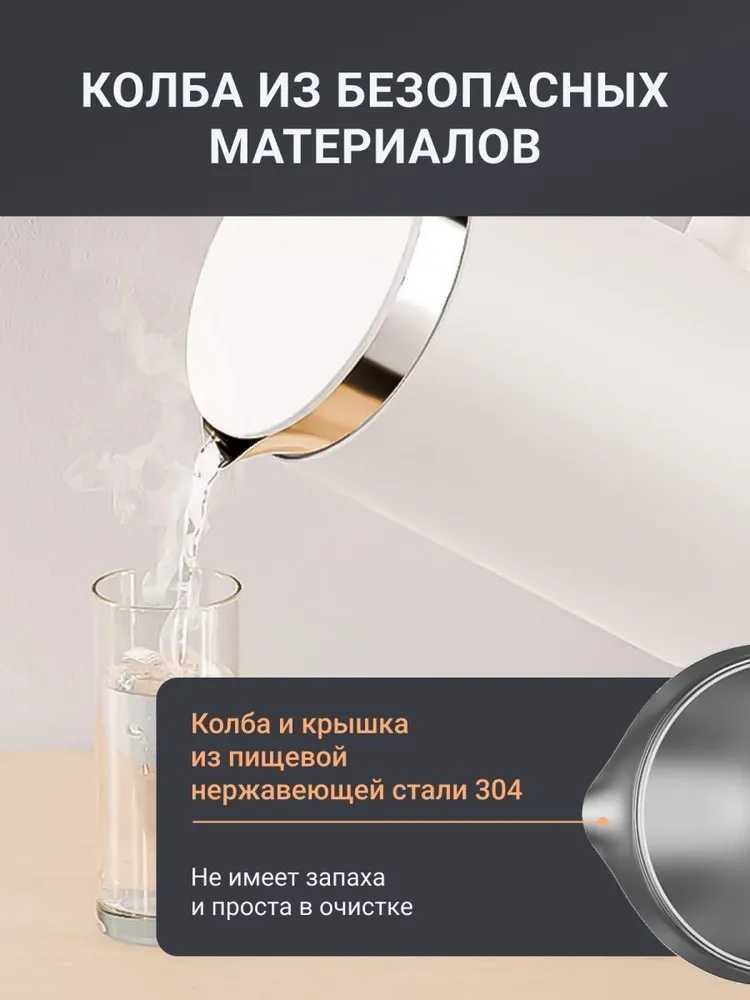 Умный электрочайник Xiaomi Mi Smart Kettle Pro, чайник электрический