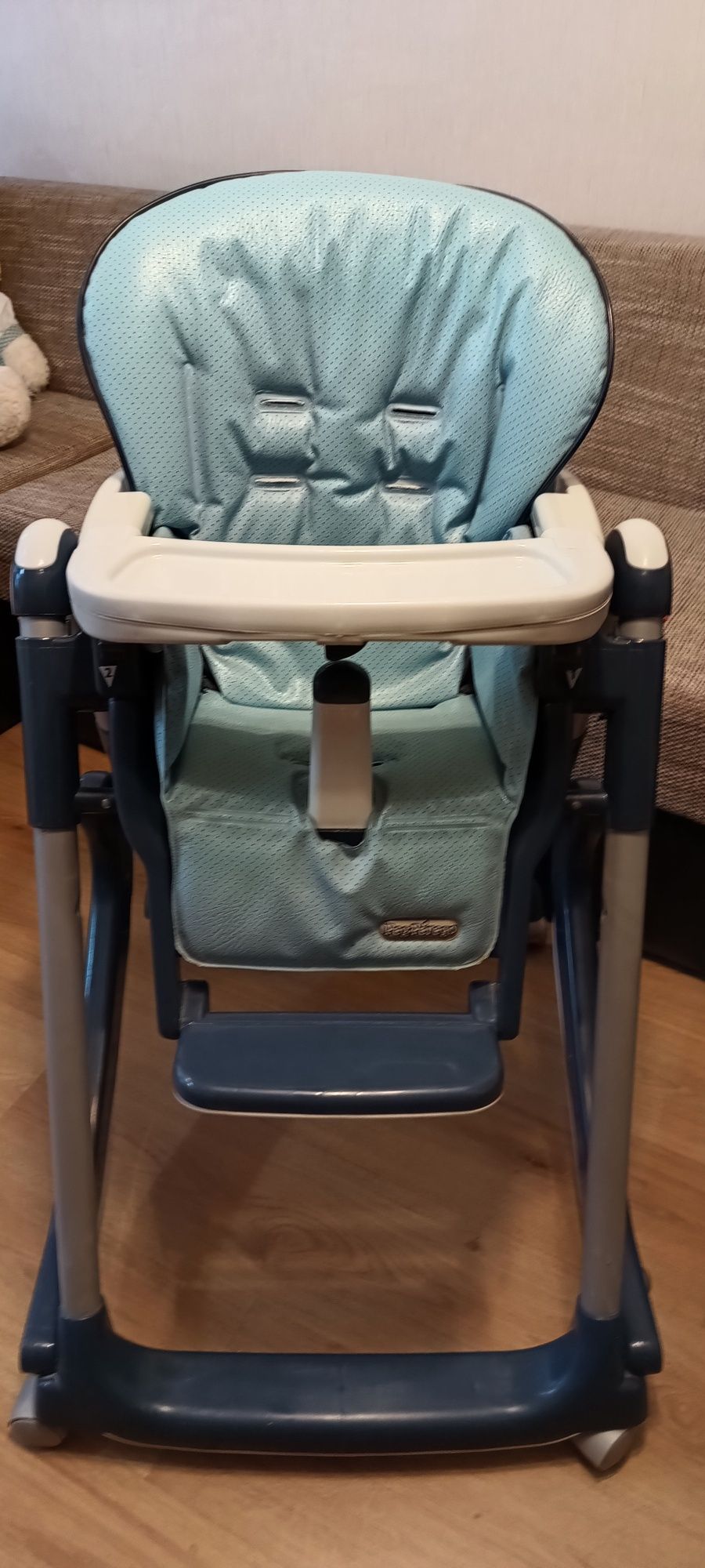 Pachet cărucior Chicco  plus scaun bebe  pentru mancat peg Perego