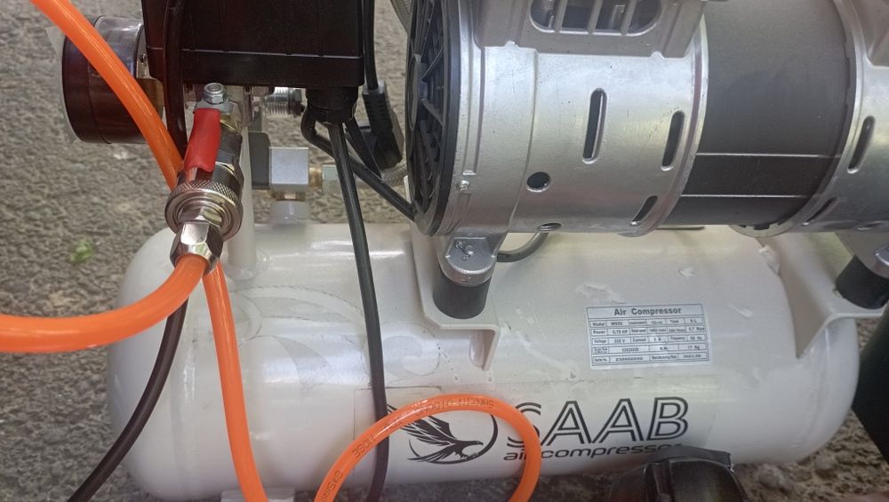 Пневмопистолет комппессорный