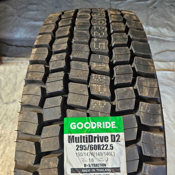 Нови гуми 295/60R22.5 Goodride MultiDrive D2 150/147K made in Thailand
