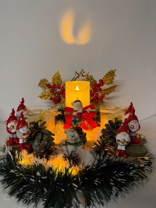 Ръчно изработена КОЛЕДНА УКРАСА