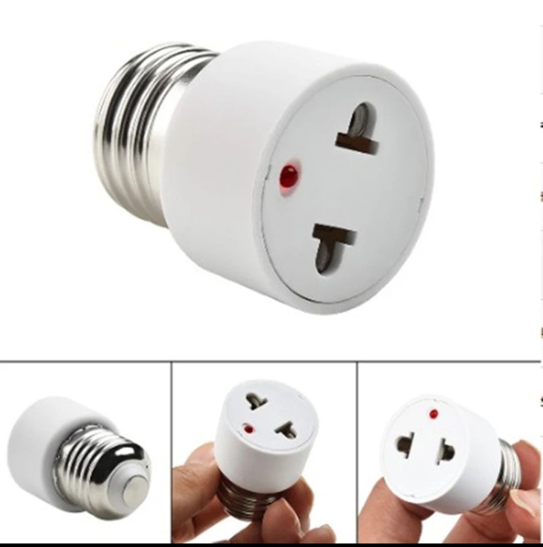 Adaptor Bec E27 la Priza (220V)
