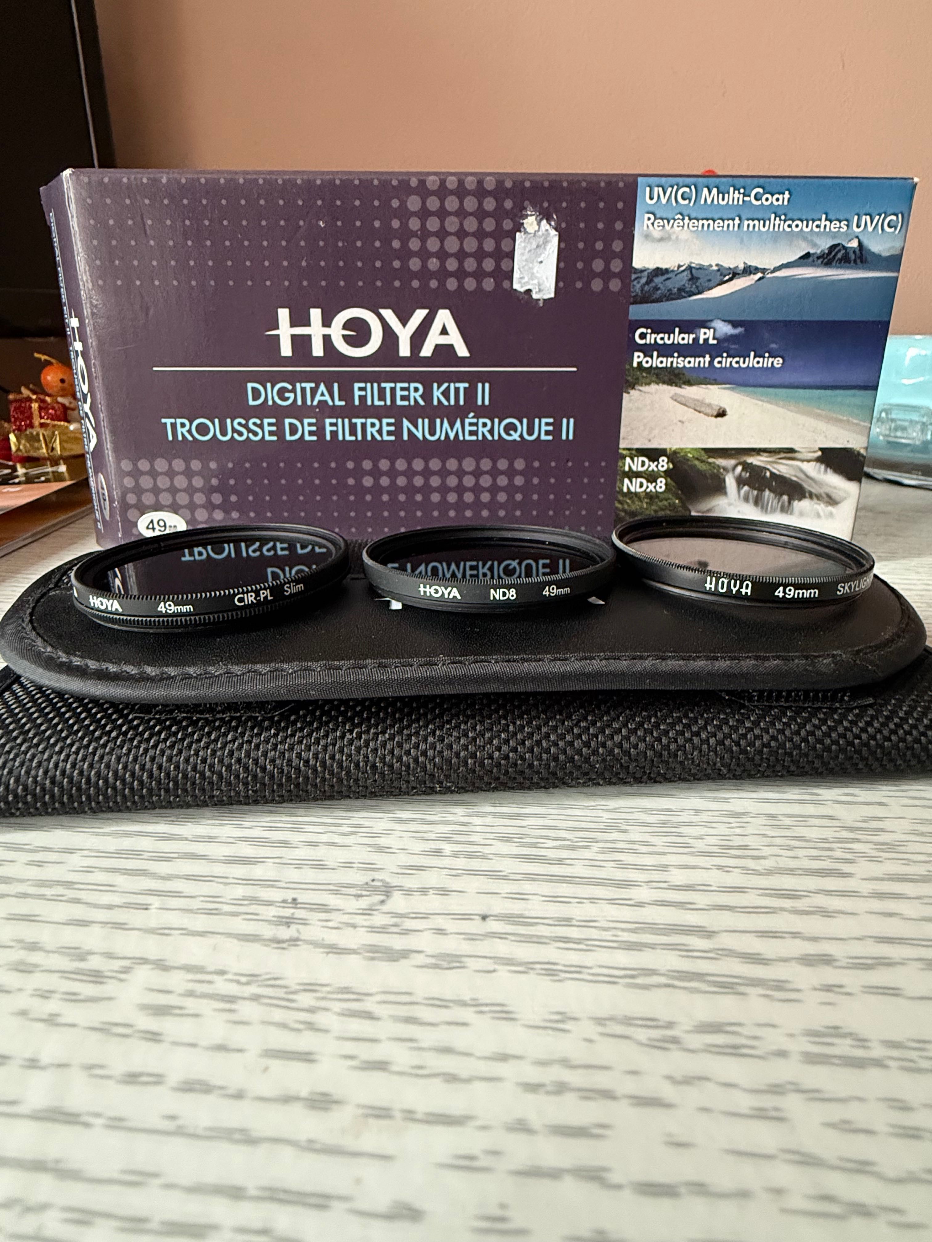 Hoya Digital Filter Kit II - филтри за обектив 49мм