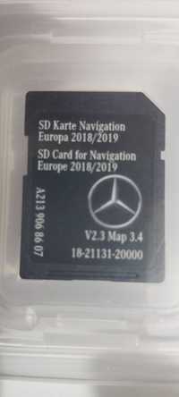 Original Mercedes-Benz Navigation SD-Karte 2019-2020 Europe