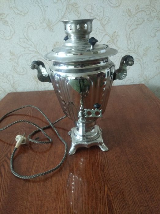 Продам самовар электрический, латунь
