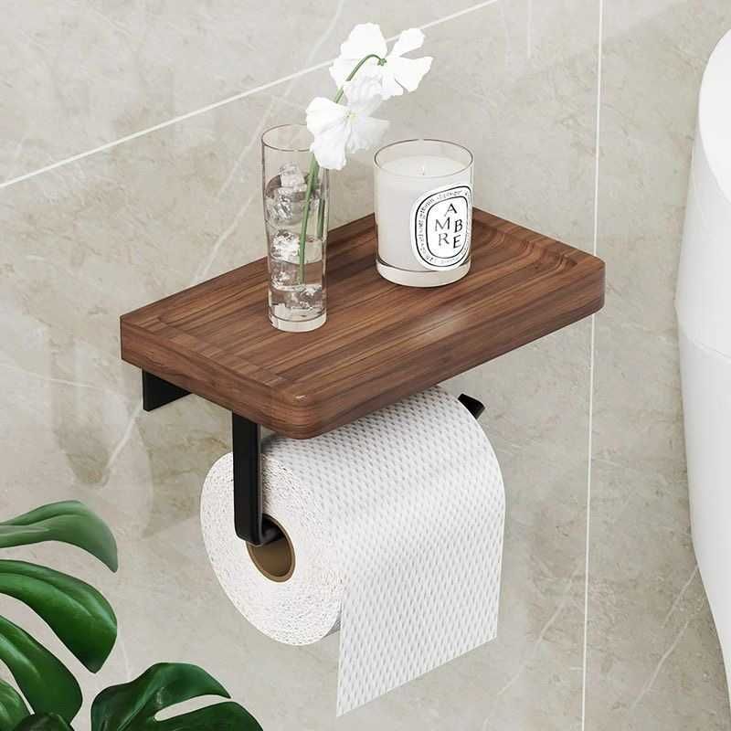Держатель для туалетной бумаги, деревянный
