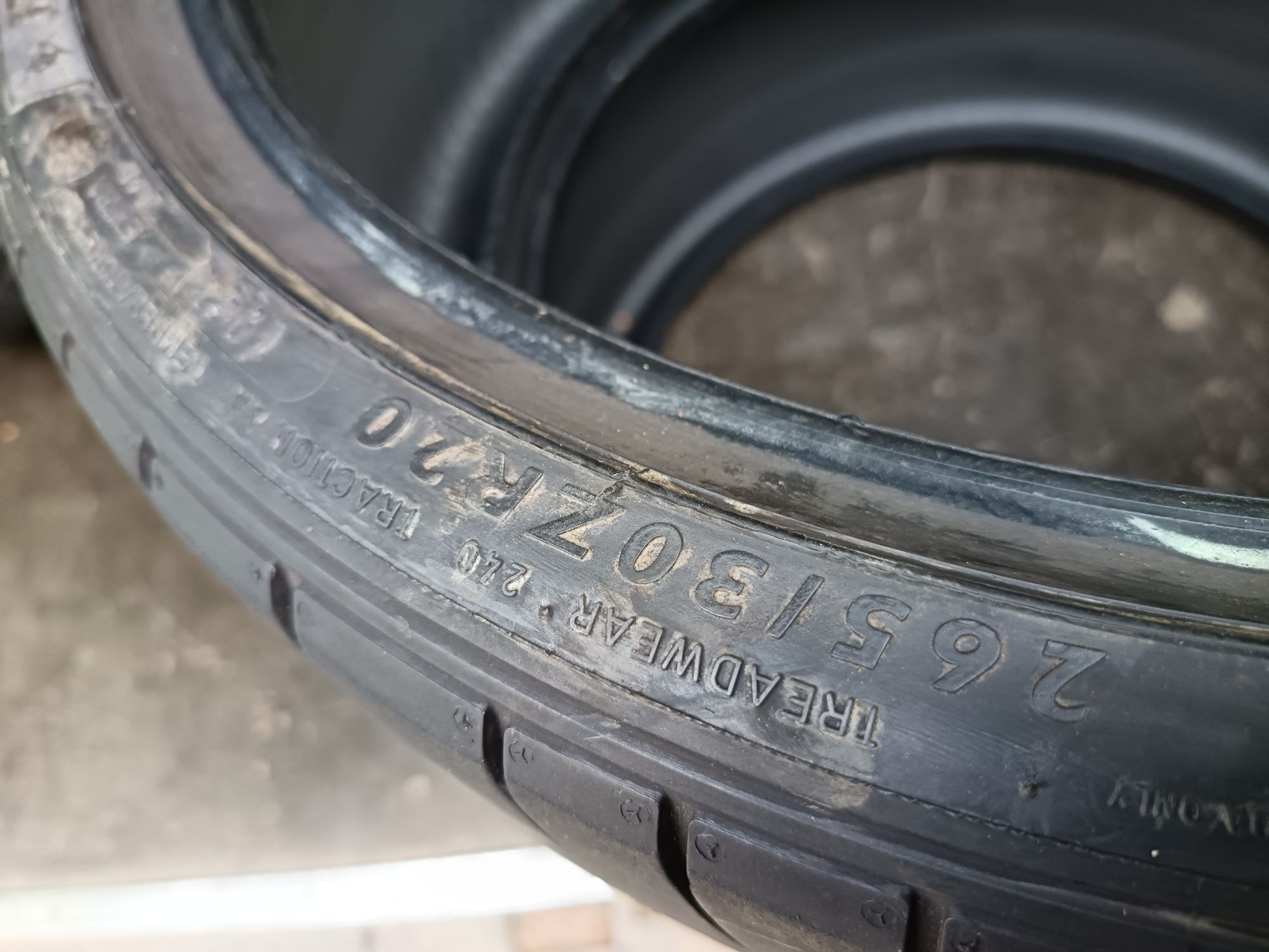 Anvelope vara 265 30 20 Dunlop 2019 5. 2mm