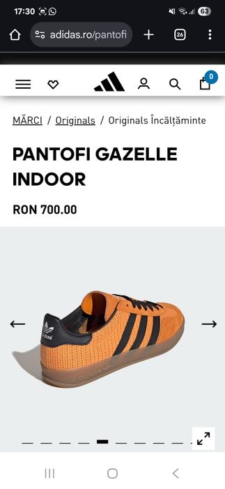 Adidas gazelle indoor NOI
