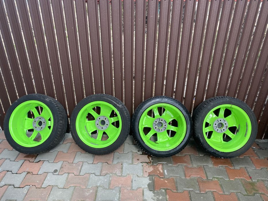 Jante 5X110 + anvelope 215/45R17 vara