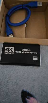 Placa de Captura Video Hdmi 4K HDMI USB 3.0 HDMI 4K USB