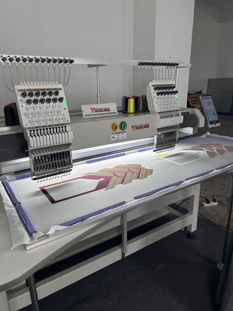 New MoDel 800 Х 500 Бродировъчна машина QМТТ1502 BIG 800 х 500 НА