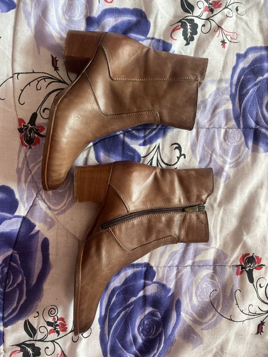 Зимни кожени боти vera pelle