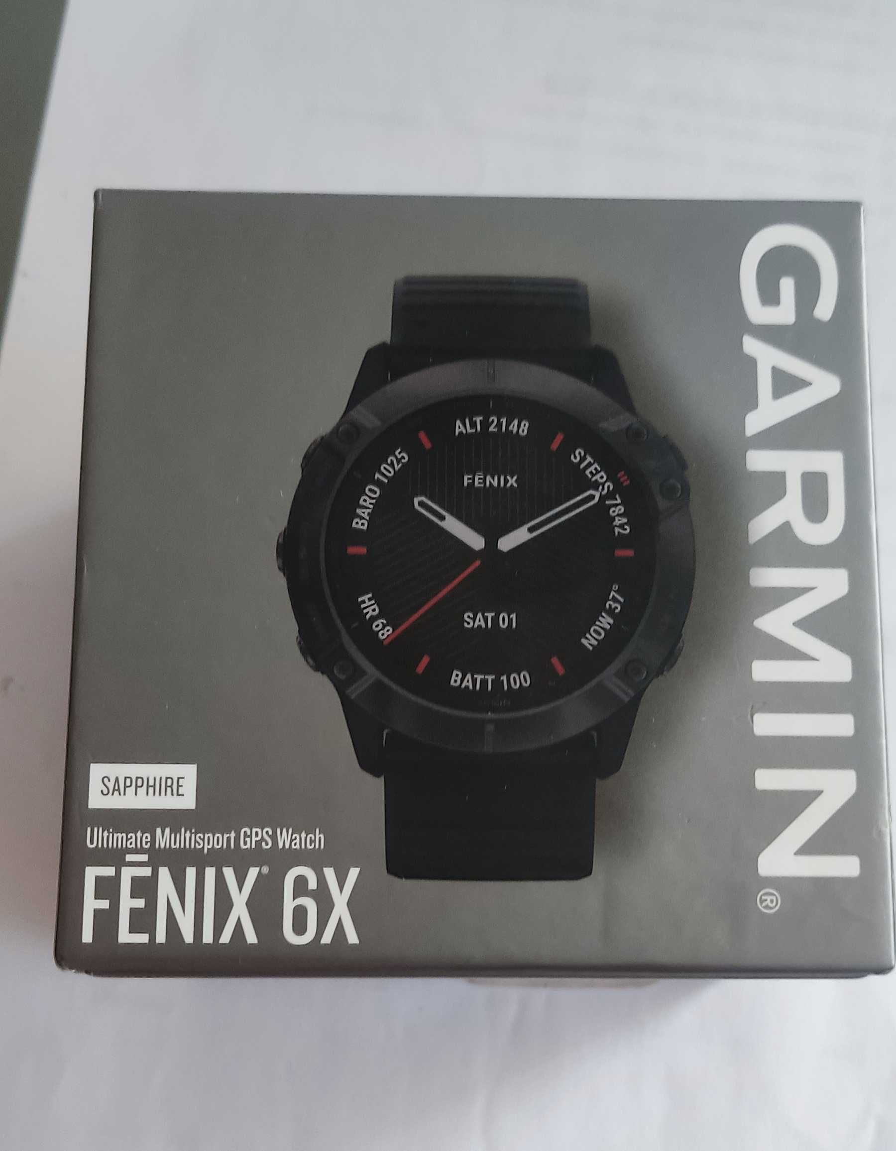 Garmin fenix 6x Sapphire