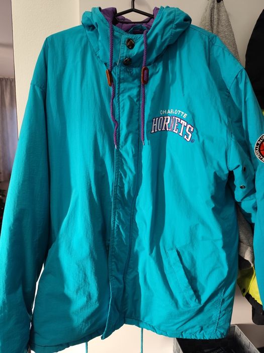 Geaca Vintage Starter Charlotte Hornets