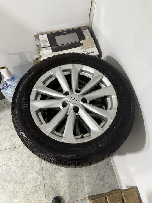 Титанка вместе зимняя резина 225/55/17