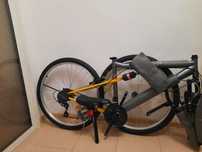 Bicicleta MTB-FS Velors Thunder V26205B 26", Gri/Galben