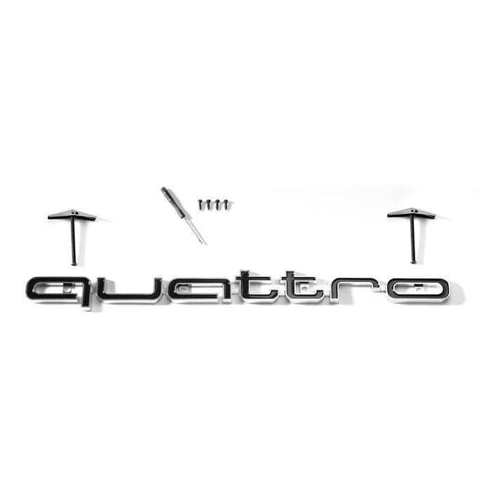 Emblema Quattro 3D grila fata Audi