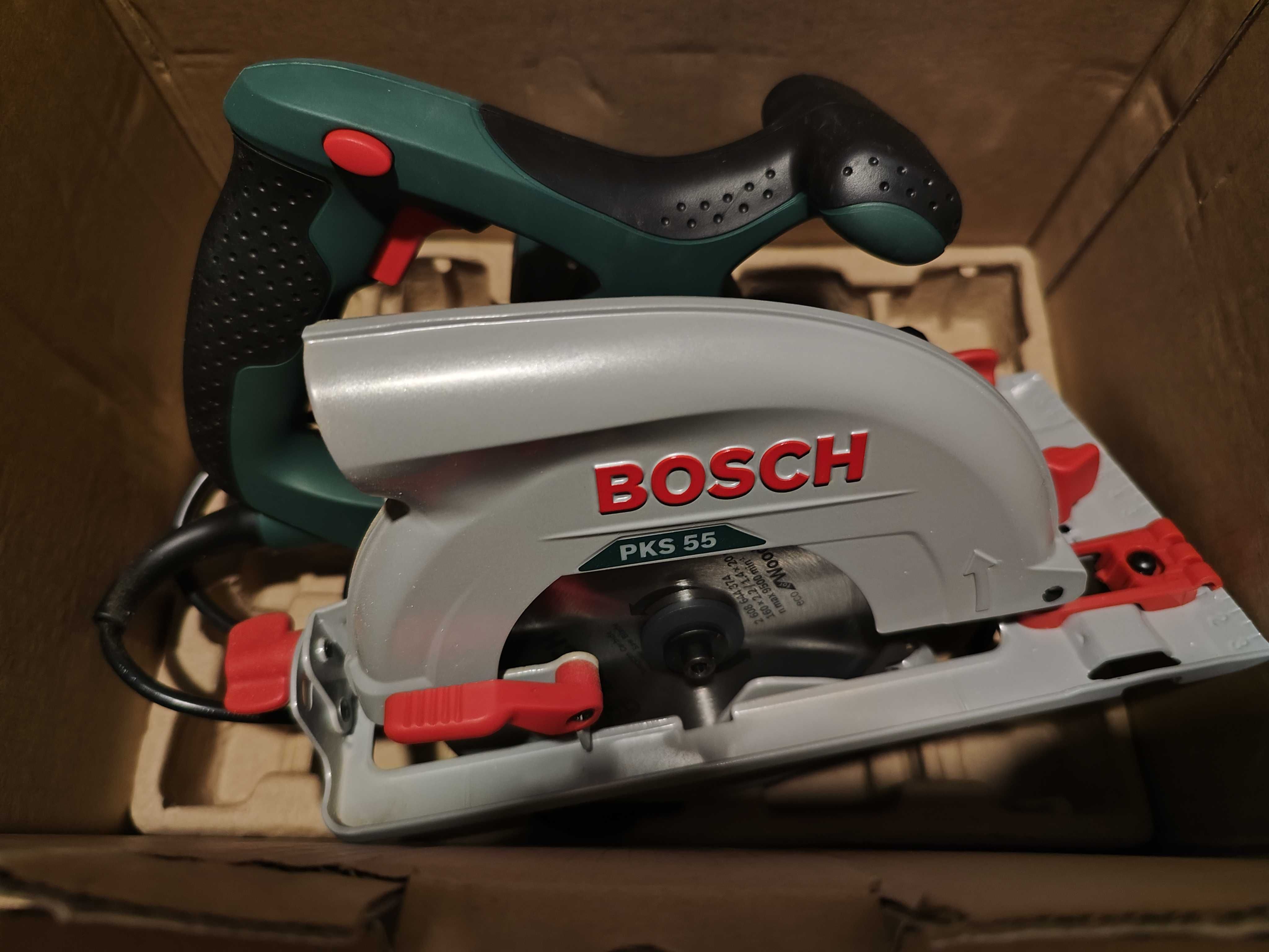 РЪЧЕН ЦИРКУЛЯР BOSCH PKS 55 + подарък втори диск