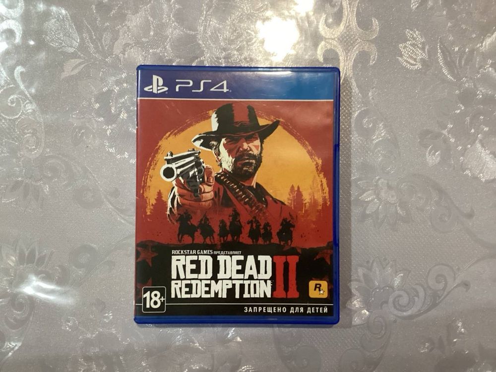 Red Dead Redemption 2 диск на пс4