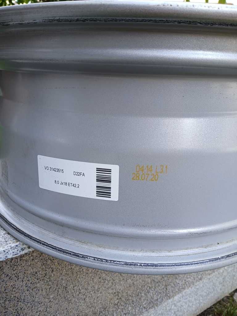 Продавам 4бр. Volvo оригинални 18" джанти за S60, V60, S90, XC90