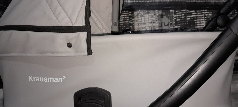 Cărucior/căruț copii 3 în 1 sport+landou+scaun auto.Krausman.