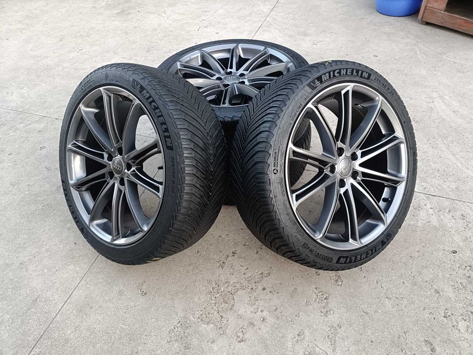 Roti 20 toli audi A6 A7 cu 255 40 20  michelin crossclimate 2022