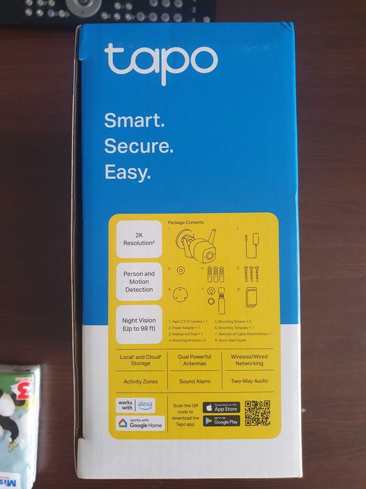 Camera supraveghere pentru exterior smart, TP-Link Tapo C310