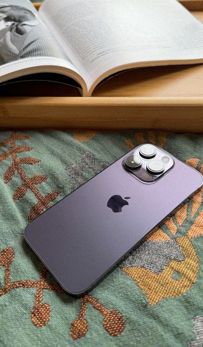 iPhone 14 Pro 512GB Purple (перфектен + подаръци)