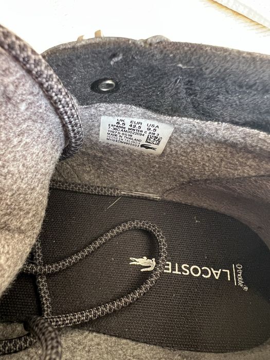 Високи сникърси Lacoste