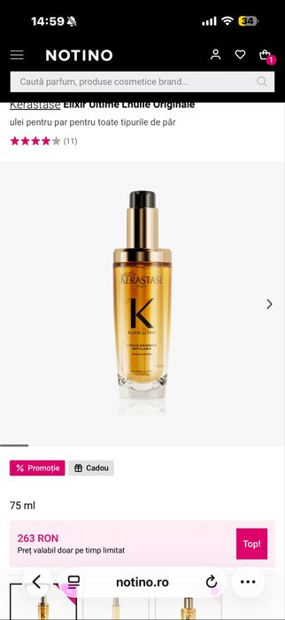kerastase sampon si ulei