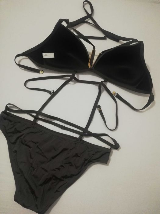 Costum de baie întreg Lorin, mărimea 40 (80B), verde-măsliniu, nou