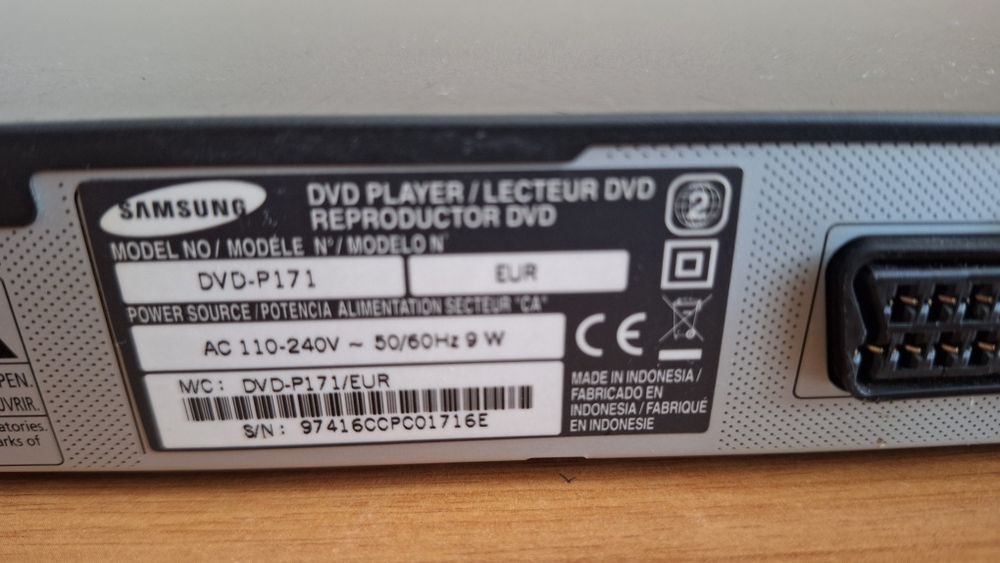 DVD player Samsung Original + bonus cablu Scart