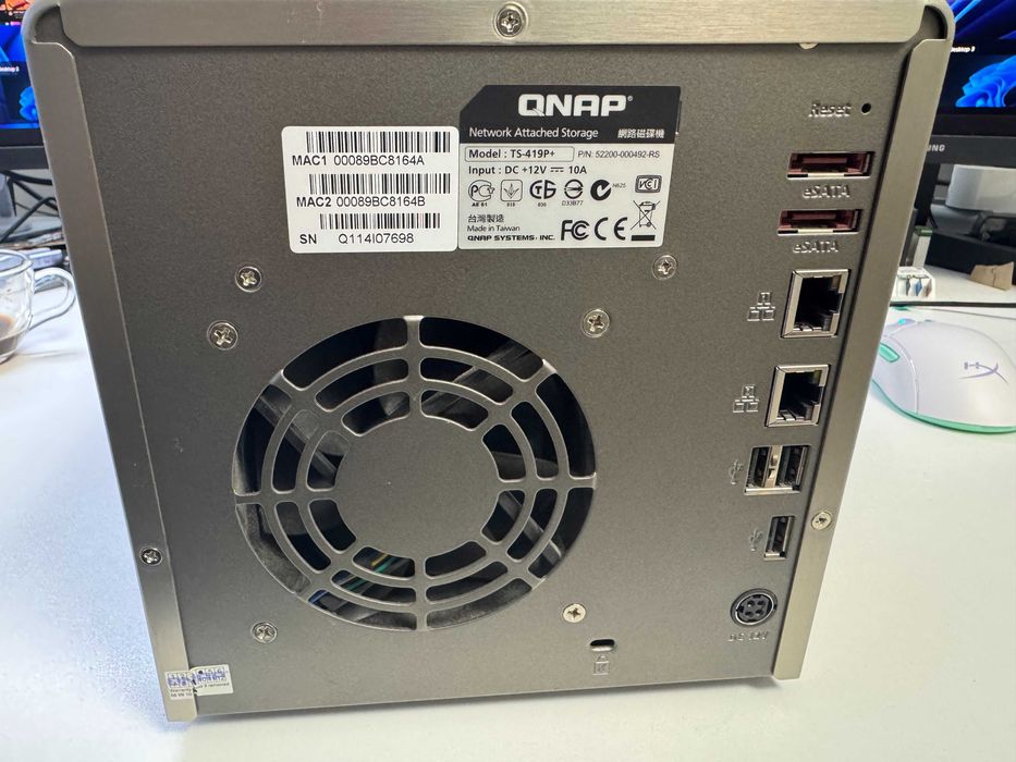 NAS Qnap TS-419P+